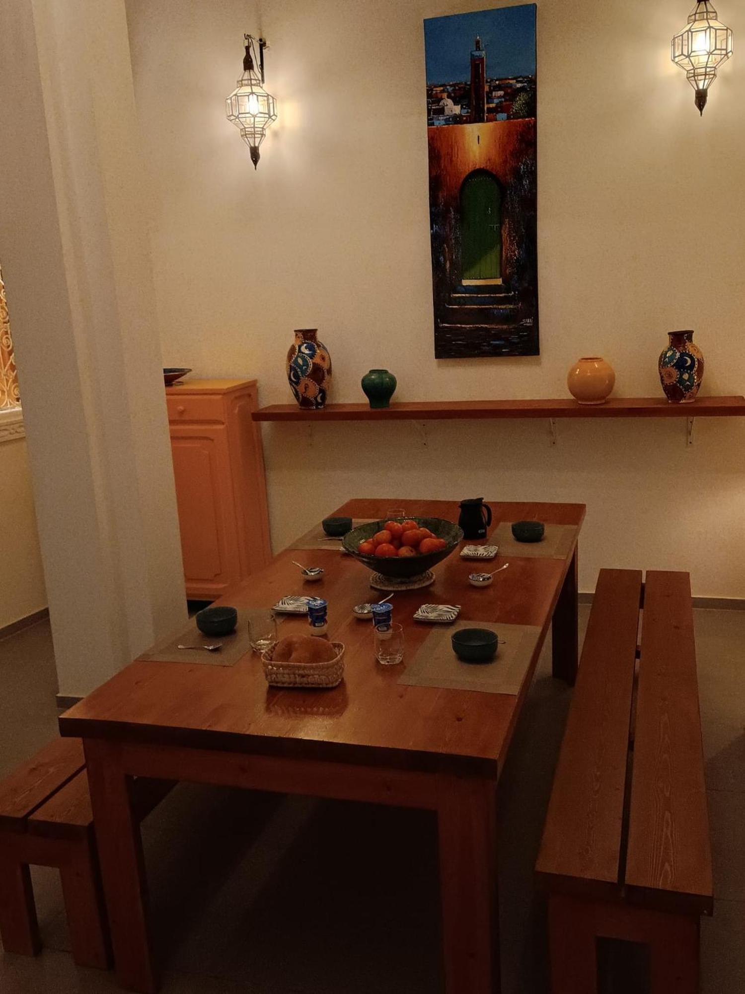 La Maison Des Amis Fès Extérieur photo